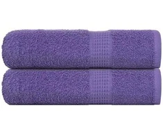 Rankšluostis Rankšluosčiai, FROGN, 2 vnt., violetiniai, 100x150 cm, 360 g/m²