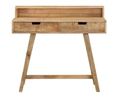 Rašomasis stalas, 100x45x90cm, neapdorota mango mediena