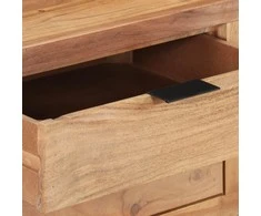 Rašomasis stalas, 107x45x79 cm, akacija su gyvais kraštais