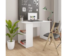 Rašomasis stalas, baltos spalvos, 110x60x73cm, MDP