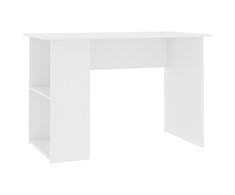 Rašomasis stalas, baltos spalvos, 110x60x73cm, MDP