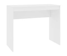 Rašomasis stalas, baltos spalvos, 90x40x72cm, apdirbta mediena