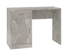 Rašomasis stalas, betono pilkas, 100x40x73cm, mediena