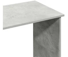 Rašomasis stalas, betono pilkos spalvos, 80x40x75cm, MDP