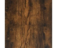 Rašomasis stalas, dūminio ąžuolo, 100x50x90cm, mediena/geležis