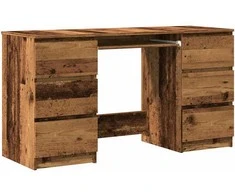 Rašomasis stalas, medienos, 140x50x77cm, apdirbta mediena