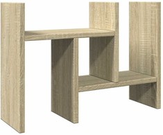 Rašomojo stalo lentyna, ąžuolo, 34,5x15,5x35,5cm, mediena