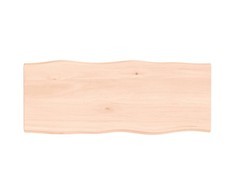 Stalviršis, 100x40x2cm, ąžuolo medienos masyvas, su gyvu kraštu