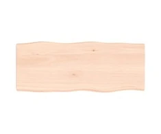 Stalviršis, 100x40x(2-4) cm, medienos masyvas, su gyvu kraštu