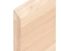 Stalviršis, 100x40x(2-4) cm, medienos masyvas, su gyvu kraštu