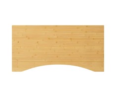 Rašomojo stalo stalviršis, 110x55x2,5cm, bambukas