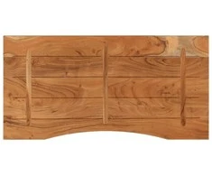 Rašomojo stalo stalviršis, 110x60x2,5cm, akacijos masyvas