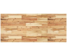 Rašomojo stalo stalviršis, 140x60x4cm, akacijos masyvas
