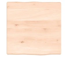 Stalviršis, 40x40x(2-4) cm, medienos masyvas, su gyvu kraštu