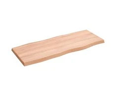 Stalviršis, šviesiai rudas, 100x40x(2-4) cm, medienos masyvas