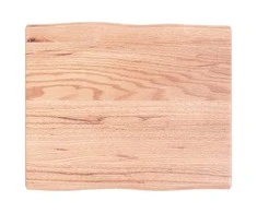 Stalviršis, šviesiai rudas, 60x50x(2-4) cm, medienos masyvas