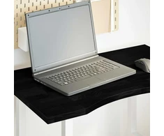 Rašomojo stalo stalviršis, tamsiai rudos, 80x50x2,5 cm, ąžuolas