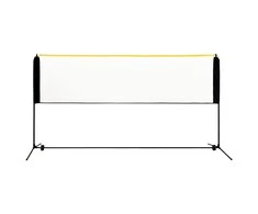 Reguliuojamas badmintono tinklas, 300x103x94–158cm, metalas