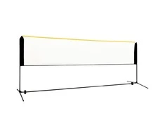 Reguliuojamas badmintono tinklas, 400x103x94–158cm, metalas
