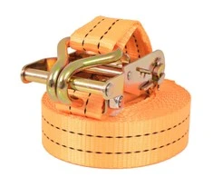 Reketo tvirtinamieji dirželiai, 4vnt., 1t., 6mx38mm, oranž.