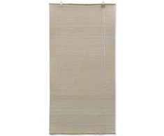 Roletai, natūralios spalvos, 100x220cm, bambukas