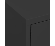 Sandėliavimo spintelė, antracito, 80x35x101,5cm, plienas
