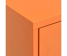 Sandėliavimo spintelė, oranžinė, 80x35x101,5cm, plienas