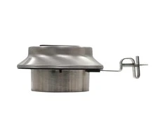 Saul. en. įkr. LED lauko švies., 12vnt., balt. sp., 12cm, apv.