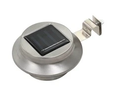 Saulės energija įkraunami lauko LED šviestuvai, 6vnt., 12cm