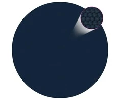 Saulę sugerianti baseino plėvelė, juoda/mėlyna, 250cm, PE