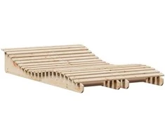 Sofa Saulės gultai, 2vnt., 205x60x31,5cm, pušies medienos masyvas