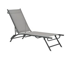 Sofa Saulės gultai, 2vnt., tekstilenas ir plienas