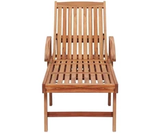 Sofa Saulės gultai su taupe spalvos čiužinukais, 2vnt., tikmedis