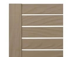 Saulės gultas, šviesiai rudas, 155x58x83cm, polipropilenas