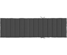 Saulės gulto čiužinukas, antracito, 200x70x4cm, audinys