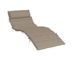 Saulės gulto čiužinukas, taupe, 180x60x3cm, oksfordo audinys