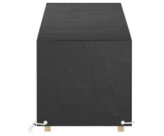 Saulės gulto uždangalas, 200x65x35/60cm, polietilenas, 12 kilpų