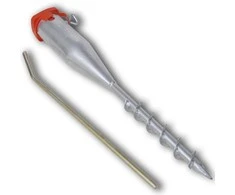 Skėčio nuo saulės stovas, 55cm, galvanizuotas plienas