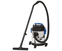 Sauso ir šlapio valymo dulkių siurblys, sidabrinis, 1200W, 20l