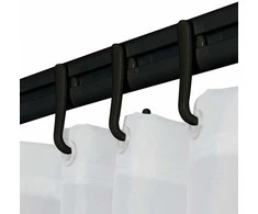Sealskin Dušo užuolaidos karnizo su bėgeliais rinkinys Easy-Roll