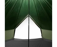 Šeimos palapinė, žalia, 10 vietų, tipi, atspari vandeniui