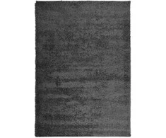 Shaggy kilimas, antracito, 120x170cm, aukšti šereliai, modernus