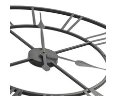 Sien. laikrodis, vintaž. stil., kvarc. mech., metal., 80cm, XXL