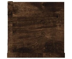 Sieninė CD lentyna, dūminio ąžuolo, 100x18x18cm, mediena
