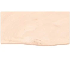 Sieninė lentyna, 60x30x(2-4) cm, neapdorotas ąžuolo masyvas