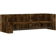 Sieninė lentyna, dūminio ąžuolo, 100x35x30,5cm, mediena