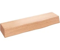 Sieninė lentyna, šviesiai ruda, 40x10x6cm, ąžuolo masyvas