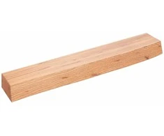 Sieninė lentyna, šviesiai ruda, 60x10x6cm, ąžuolo masyvas