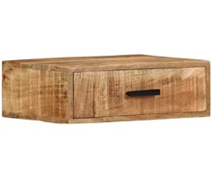 Sieninė naktinė spintelė, 40x30x13,5cm, mango medienos masyvas