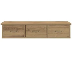 Sieninė spintelė, artisano ąžuolo, 88x26x18,5cm, mediena